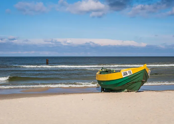 公寓 Flatbook - Wynajem Apartamentow Nad Morzem 詹塔尔